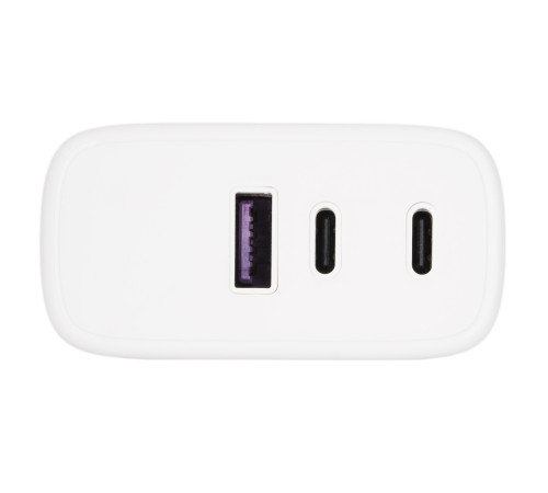 Мережевий ЗП 2Е USB-C Wall Charger GaN 65W, white