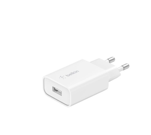 Мережевий ЗП Belkin (18W) USB-A 3A, QC3, white