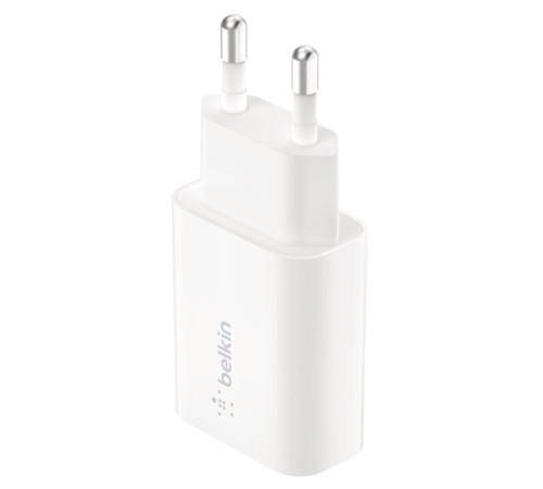 Мережевий ЗП Belkin (18W) USB-A 3A, QC3, white