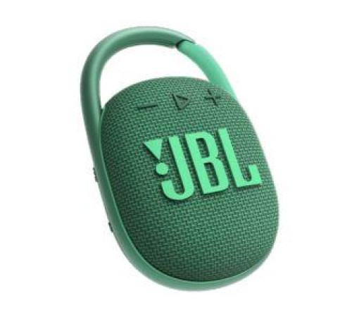 Портативна колонка JBL Clip 4 Eco Green (JBLCLIP4ECOGRN) (JBLCLIP4ECOGRN)