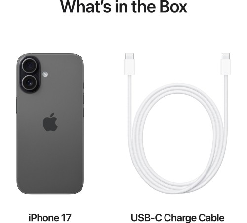 Смартфон Apple iPhone 17 512GB eSim Black (MG4E4)