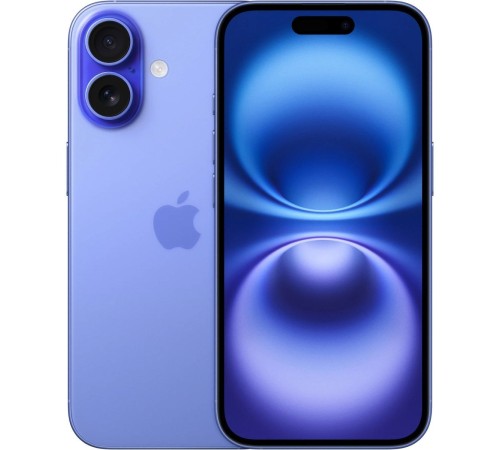 Смартфон Apple iPhone 16 128GB Ultramarine (MYEC3)