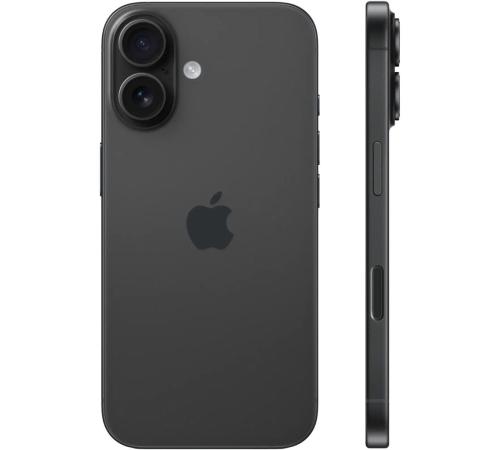 Смартфон Apple iPhone 16 256GB Black (MYEE3)