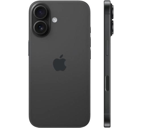 Смартфон Apple iPhone 16 128GB Black (MYE73)