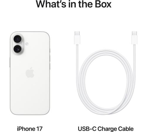 Смартфон Apple iPhone 17 512GB eSim White (MG4F4)