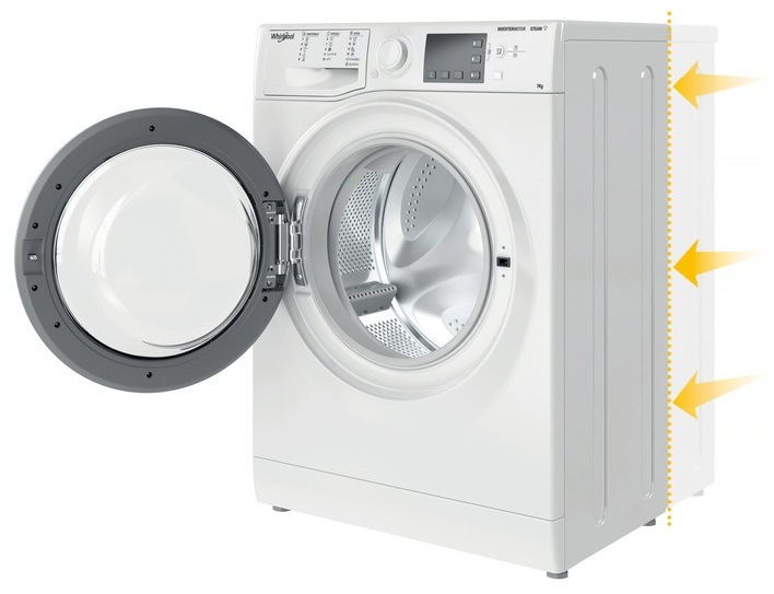 Вузька пральна машина з фронтальним завантаженням